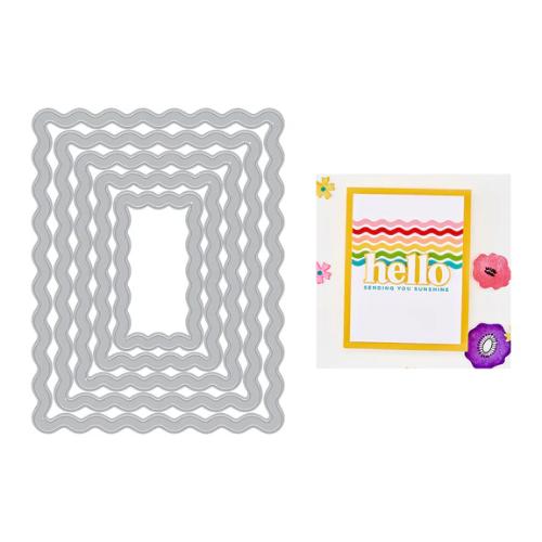 Hero Arts Squiggly Rectangle Frames