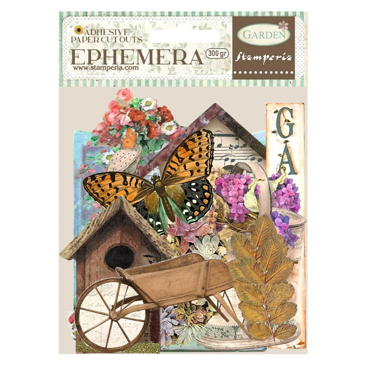 Stamperia Garden Ephemera (42pcs) (DFLCT45)
