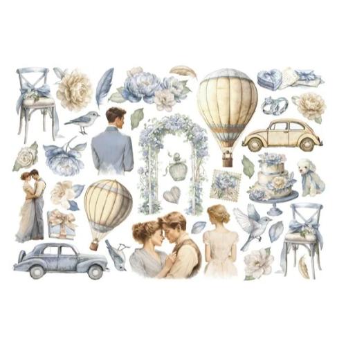 Stamperia Timeless Ephemera (36pcs) (DFLCT64)