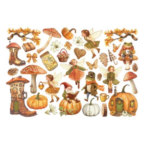 Stamperia Whispering Woods Ephemera (36pcs) (DFLCT68)