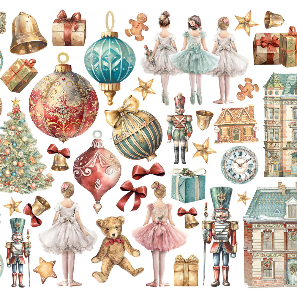 Stamperia The Nutcracker Die Cuts Assorted (44pcs) (DFLDC103)