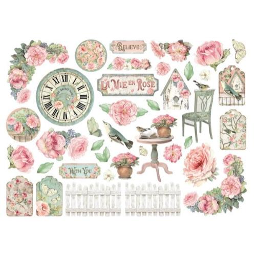 Stamperia House of Roses Die Cuts (38pcs) (DFLDC114)
