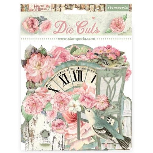 Stamperia House of Roses Die Cuts (38pcs) (DFLDC114)