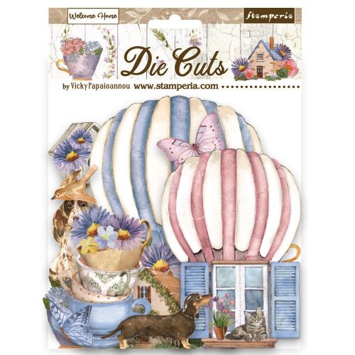 Stamperia -  Die Cuts Assorted - Create Happiness Welcome Home