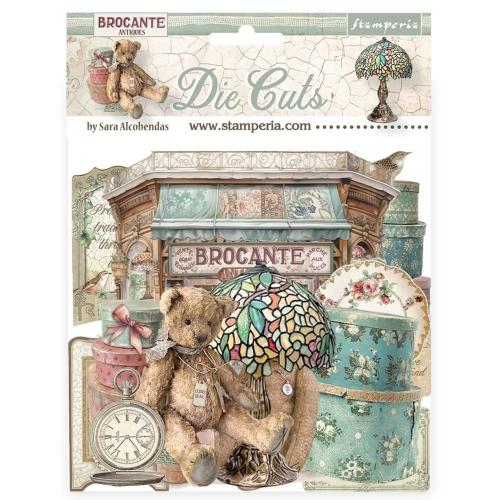 Stamperia Brocante Antiques Die Cuts Assorted (35pcs)