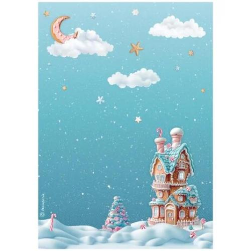 Stamperia - Candy Christmas Rice Paper Pack from the Candy Christmas Collection