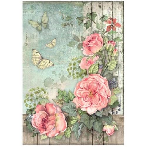 Stamperia House of Roses A4 Rice Paper Selection (6pcs) (DFSA4XHR)