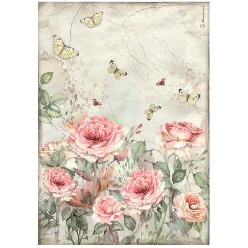 Stamperia House of Roses A4 Rice Paper Selection (6pcs) (DFSA4XHR)