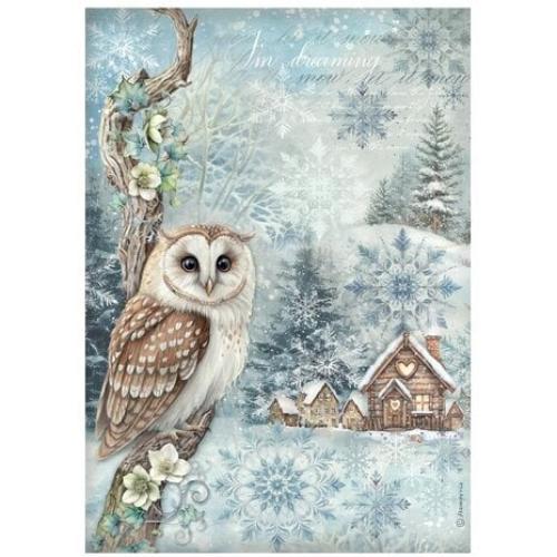Stamperia The Owl's House A4 Rice Paper Selection (6pcs) (DFSA4XOH)