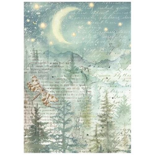 Stamperia Herbarium Silvae A6 Mini Rice Paper (8pcs) (DFSA6X02)