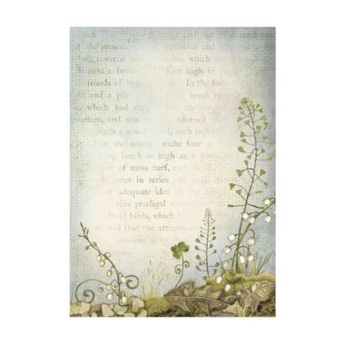 Stamperia Hidden Grove A6 Rice Paper Backgrounds (8pcs) (DFSAK6038)