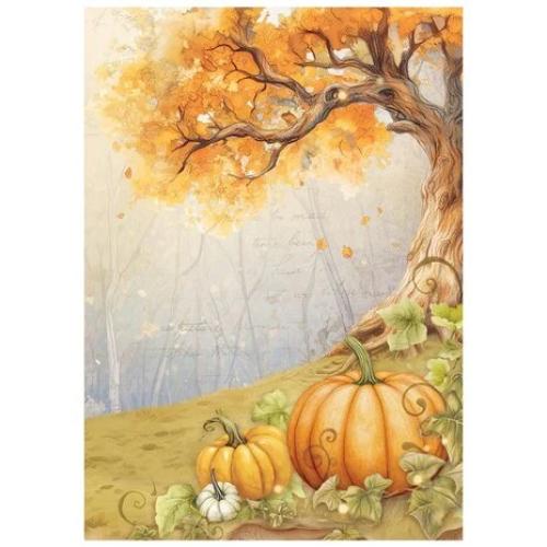 Stamperia Whispering Woods A6 Rice Paper Backgrounds (8pcs) (DFSAK6045)