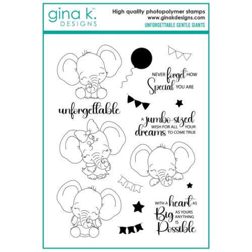 Gina K designs - BUNDLE- Unforgettable Gentle Giants - Postage as per Actual