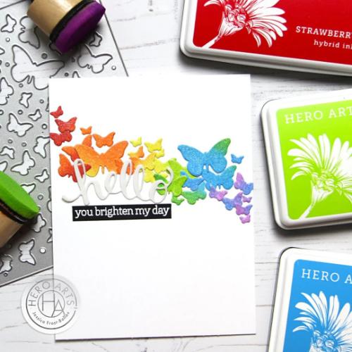 Hero Arts - Butterfly Confetti Fancy Dies