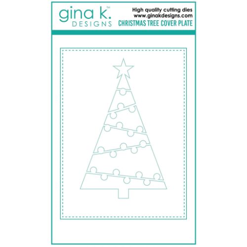 Gina K Designs - DIE- Christmas Tree Cover Plate