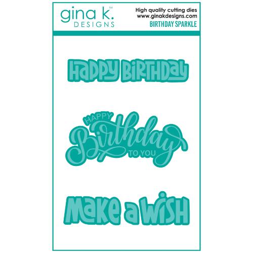 Gina K Designs - DIE- Birthday Sparkle