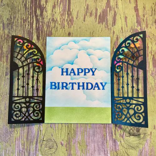 Gina K Designs DIE- Grand Garden Gate