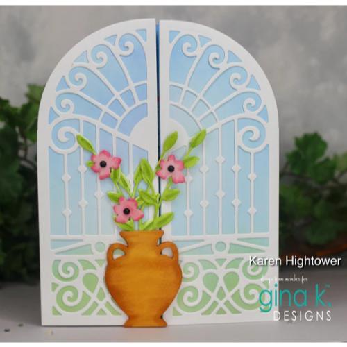 Gina K Designs DIE- Grand Garden Gate