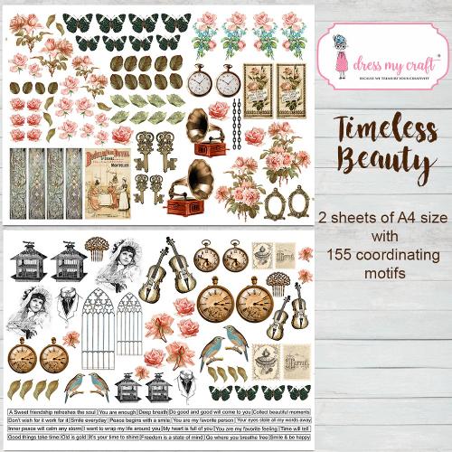 Dress My Craft - Motif Sheets Timeless Beauty