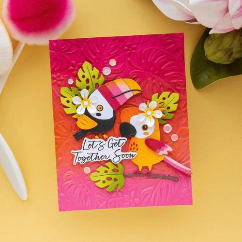 Spellbinders - Tropical Friends - Small Die of the Month