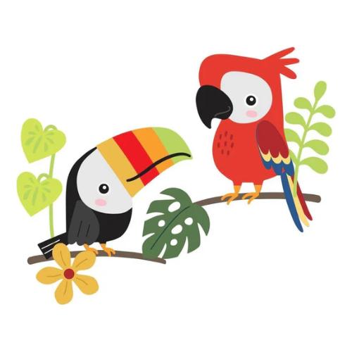 Spellbinders - Tropical Friends - Small Die of the Month