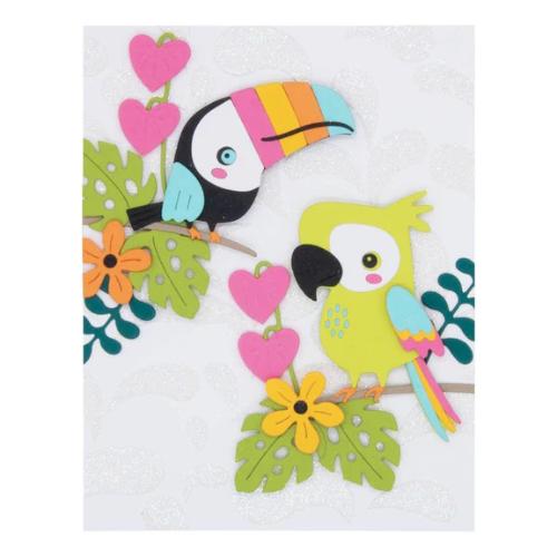 Spellbinders - Tropical Friends - Small Die of the Month
