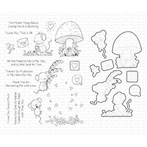 MFT - SY The Micest Thing Stamp & Die Duo (DUO-002) - Postage as per Actual