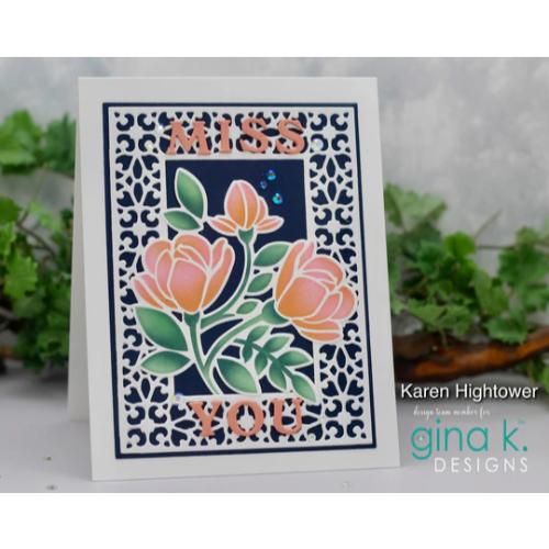 Gina K Designs DIE- Small Alphabet