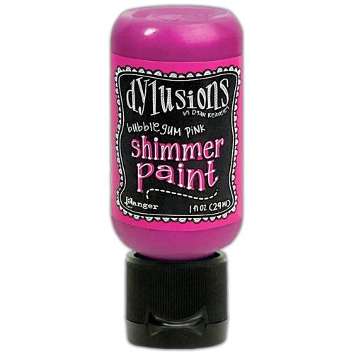 Dylusions Shimmer Paint 1oz Bubblegum Pink