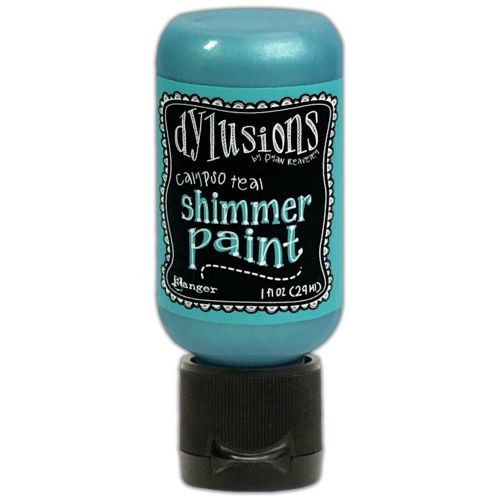 Dylusions Shimmer Paint 1oz Calypso Teal