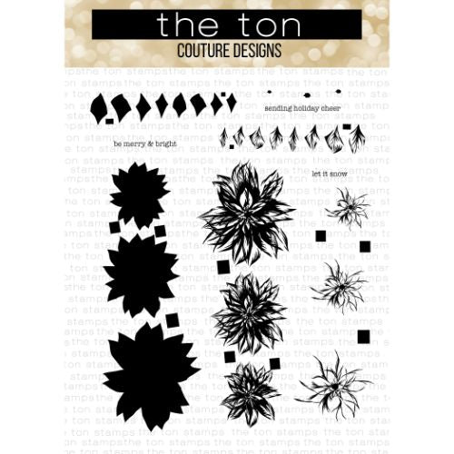 The Ton Stamps - Dashing Poinsettias 