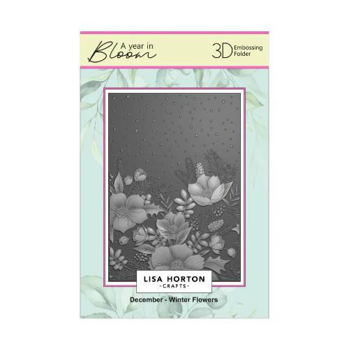 Lisa Horton Crafts 5” x 7” 3D Embossing Folders