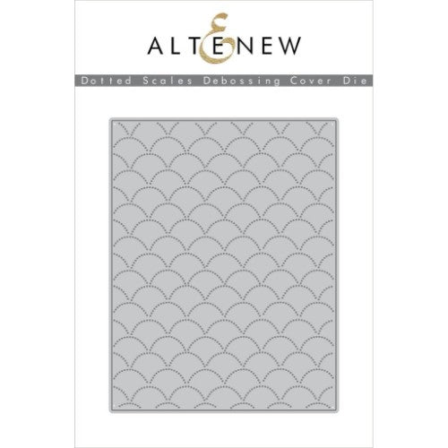 Altenew - Dotted Scales Debossing Cover Die