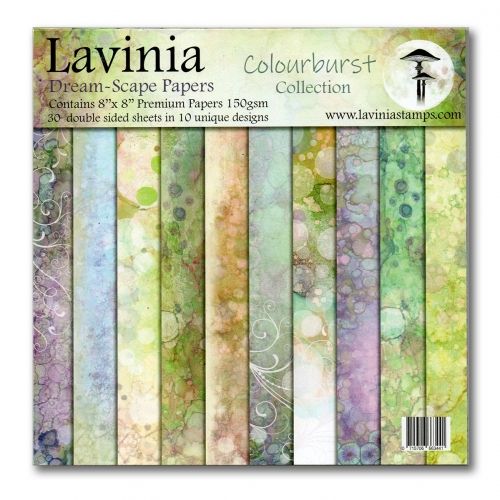 Lavinia Stamps - Dreamscape Papers - The Colourburst Collection - Postage as per actual