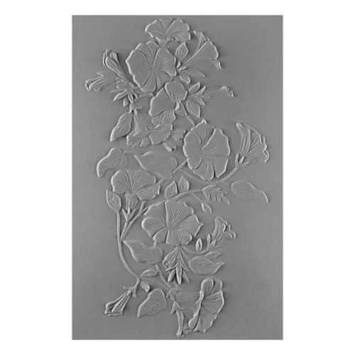 Spellbinders - Petunia Cascade 3D Embossing Folder from the Summer Solstice Garden Collection by Susan Tierney-Cockburn