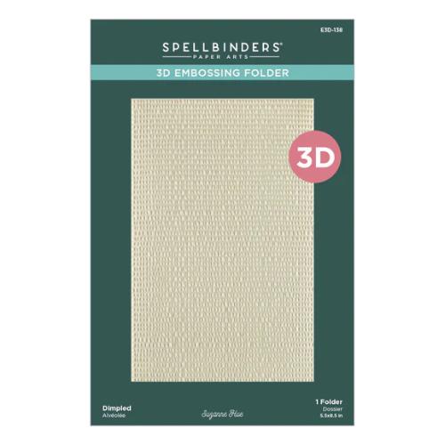 Spellbinders - Dimpled 3D Embossing Folder from the Texture & Foliage Collection by Suzanne Hue