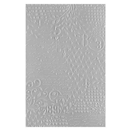 Spellbinders - Distress Mix 3D Embossing Folder from the Beautifully Imperfect Collection