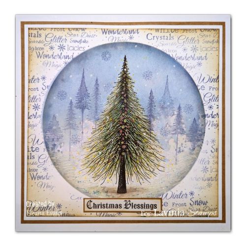 Lavinia Stamps - Christmas Greetings - Stamp