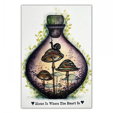 Lavinia Stamps - Snailcap Single Mushroom Stamp