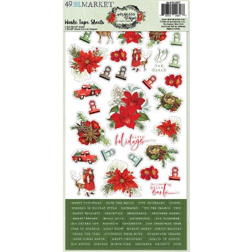 49 & Market - Evergreen Season Washi Sheets - Postage as per Actual