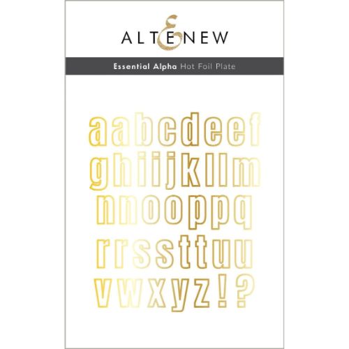 Altenew - Essential Alpha Hot Foil Plate