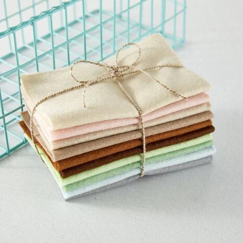 Spellbinders - Merino Wool Felt Sheets - Neutral Collection
