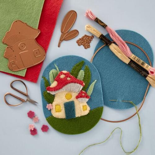 Spellbinders - Merino Wool Felt Sheets - Cool Collection