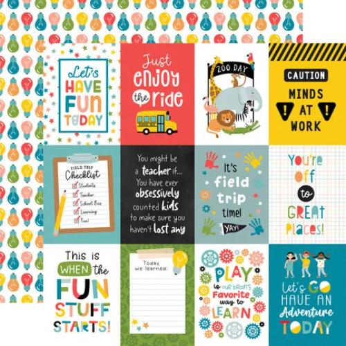 Echo Park Field Trip 12x12 Inch Collection Kit (FT478016) - Postage as per Actual