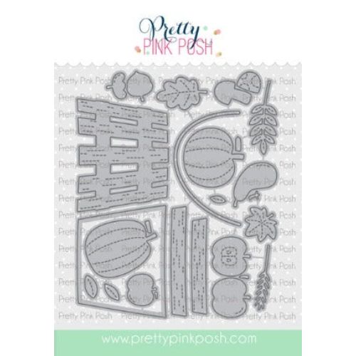 Pretty Pink Posh - Fall Basket Die