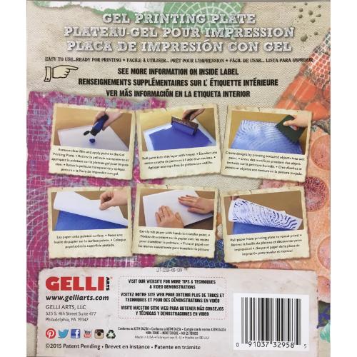 Gelli Arts - 12" x 14" Gelli Printing Plate