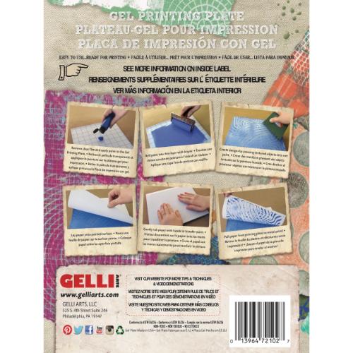 Gelli Arts - 9" x 12" Gelli Printing Plate