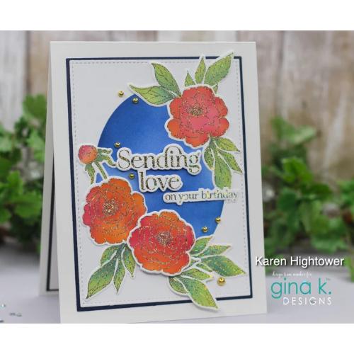 Gina K Designs - BUNDLE- Delicate Dahlias - Postage as per Actual