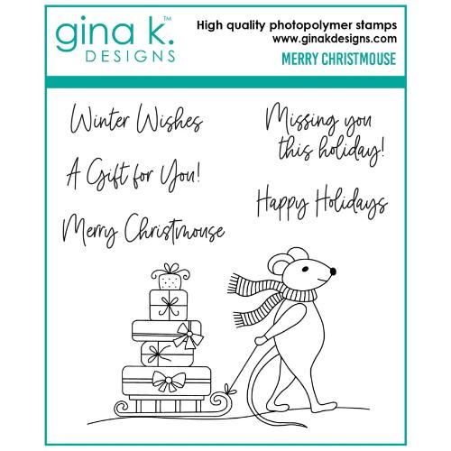 Gina K Designs - STAMPS- Merry Christmouse