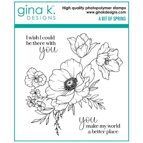 Gina K Designs - STAMPS - A Bit of Spring